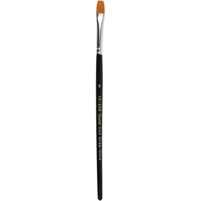 Gold Line -siveltimet, 8, Pit. 18,5 cm, Lev: 8 mm, litteä, 12 kpl/ 1 pkt