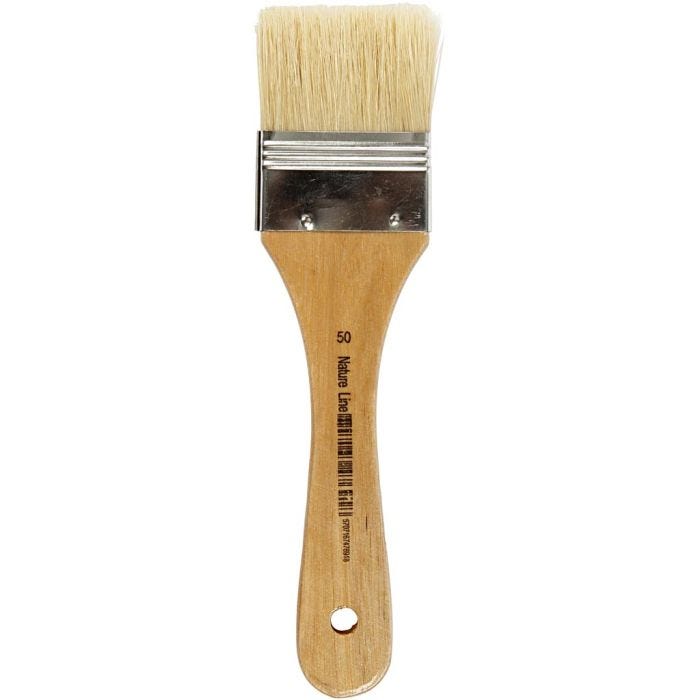Lakka- / yleissiveltimet, Pit. 18,5 cm, Lev: 50 mm, litteä, 12 kpl/ 1 pkt