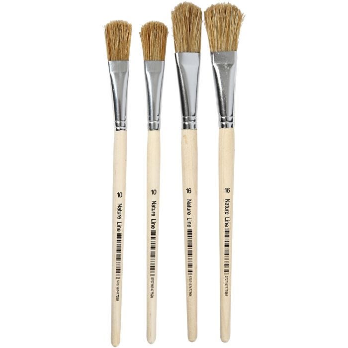 Lakka- / yleissiveltimet, 10+16, Pit. 13-18 mm, Lev: 13-17 cm, litteä, 4kpl/ 1 pkt