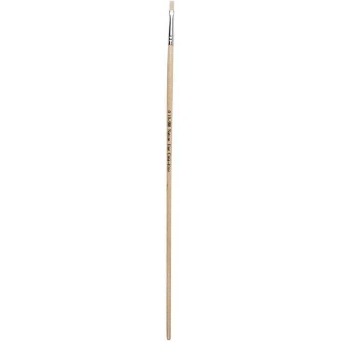 Nature Line-siveltimet, 0, Lev: 4 mm, pitkävartiset, 12kpl/ 1 pkt
