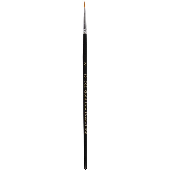 Gold Line -siveltimet, nro 2, Pit. 17 cm, Lev: 2 mm, pyöreät, 12 kpl/ 1 pkt