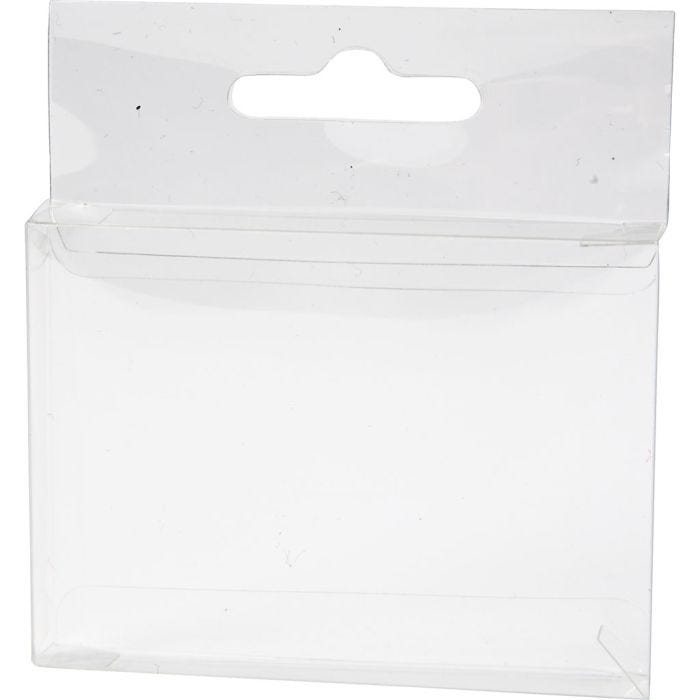 PET rasia, koko 74x54x10 mm, 100 kpl/ 1 pkt