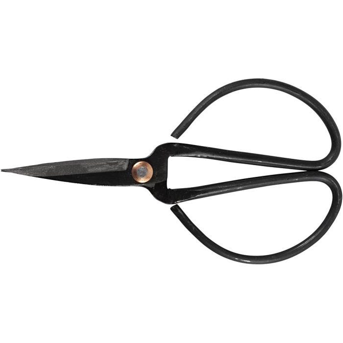 Vanhanaikaiset sakset, Pit. 15 cm, Lev: 8 cm, 1 kpl