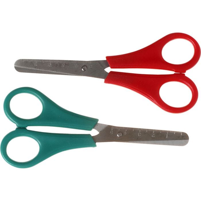 Lastensakset, Pit. 13 cm, 12 kpl/ 1 pkt