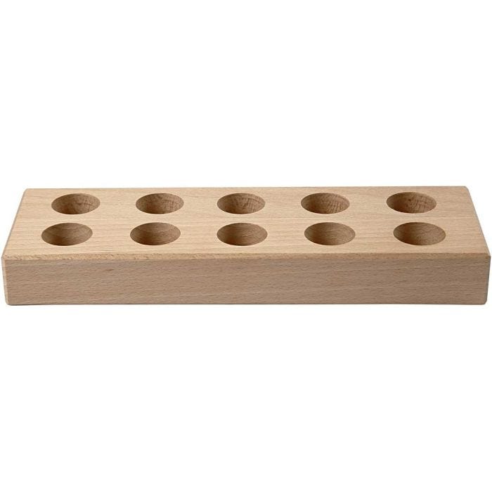 Liimapuikkoteline, koko 24,5x8x3 cm, 1 kpl