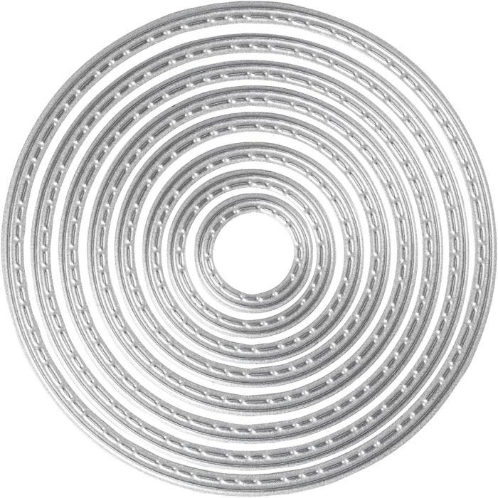 Kuvioterä, renkaat, halk. 1,5-7 cm, 1 kpl