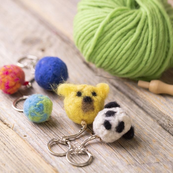 Pom-pomit huovasta