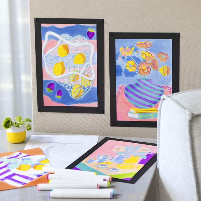 Kuvitukset Paint by Number -tekniikalla