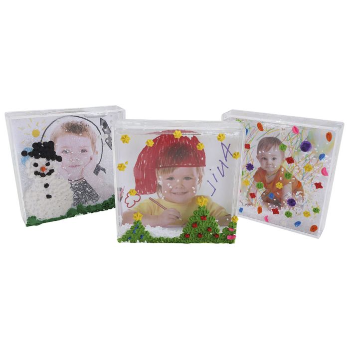 Ravistettava kehys omalla kuvalla