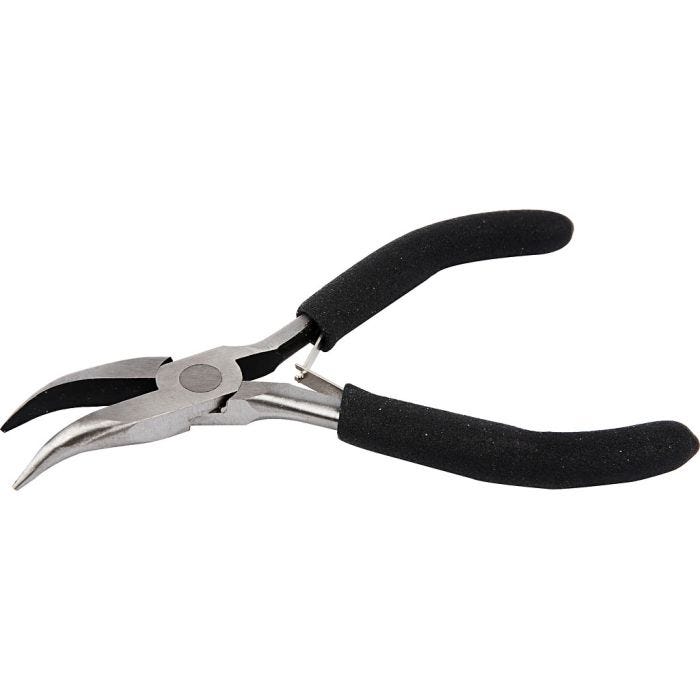Taivutetut kärkipihdit, Pit. 12,4 cm, 1 kpl