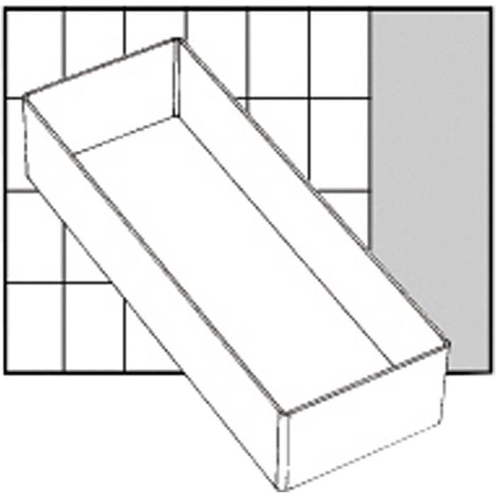 Säilytyslokero, Kork. 47 mm, koko 218x79 mm, 1 kpl