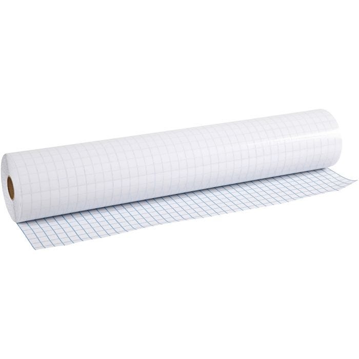 Kirjamuovi, tarrataustaiset, Lev: 40 cm, paksuus 80 my, kiiltävä, 25 m/ 1 rll