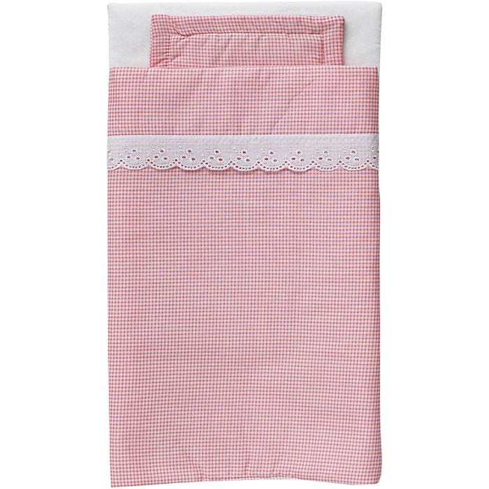 Täkki/lakana nukensänkyyn, 3 kpl/ 1 set