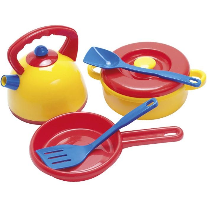 dantoy Kattilat ja Pannut, 6 osaa/ 1 set