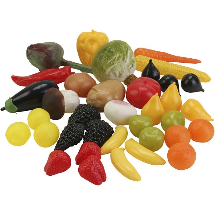 Ruokatarvike-setti, 36 kpl/ 1 set