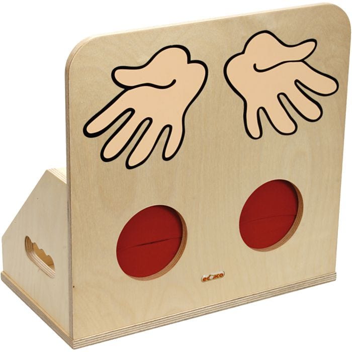 Educo Kosketuslaatikko, koko 30x20x35 cm, 1 kpl