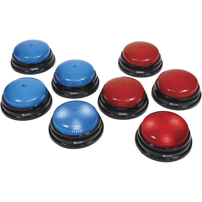 Vastauspainikkeet, 8 kpl, 1 pkk/ 1 pkt