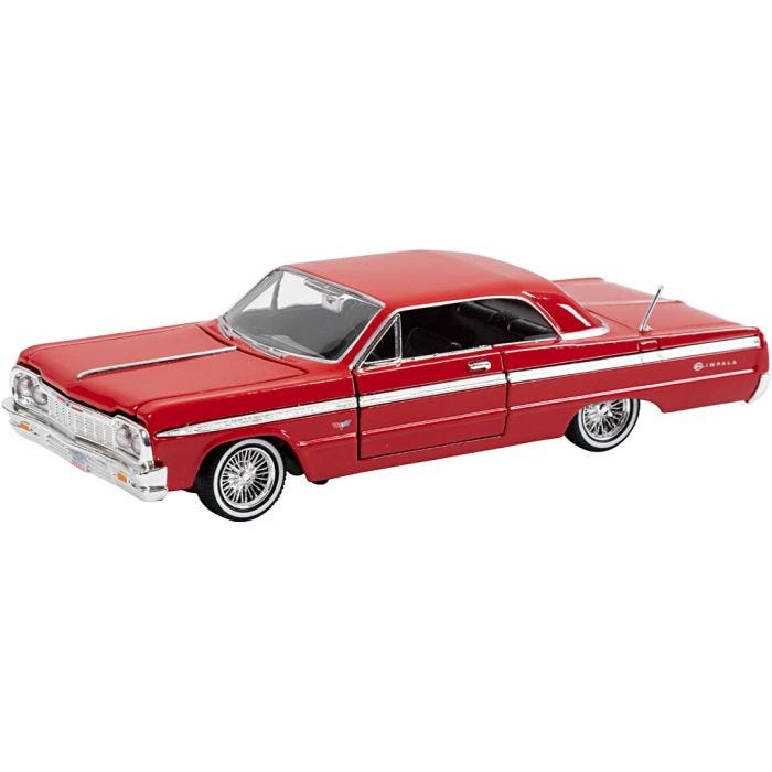 Leluauto, Chevrolet Impala 1964, koko 1:24, 1 kpl