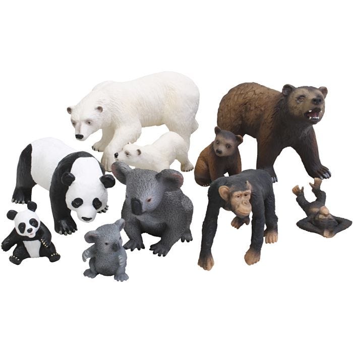 koko 11-17 cm, 10 kpl/ 1 set