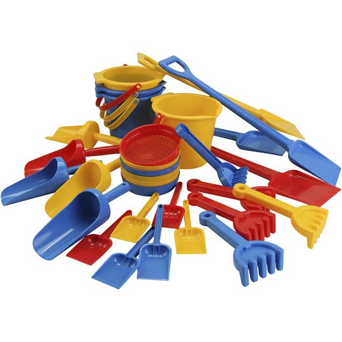 dantoy hiekkalelusetti, 30 kpl/ 1 set