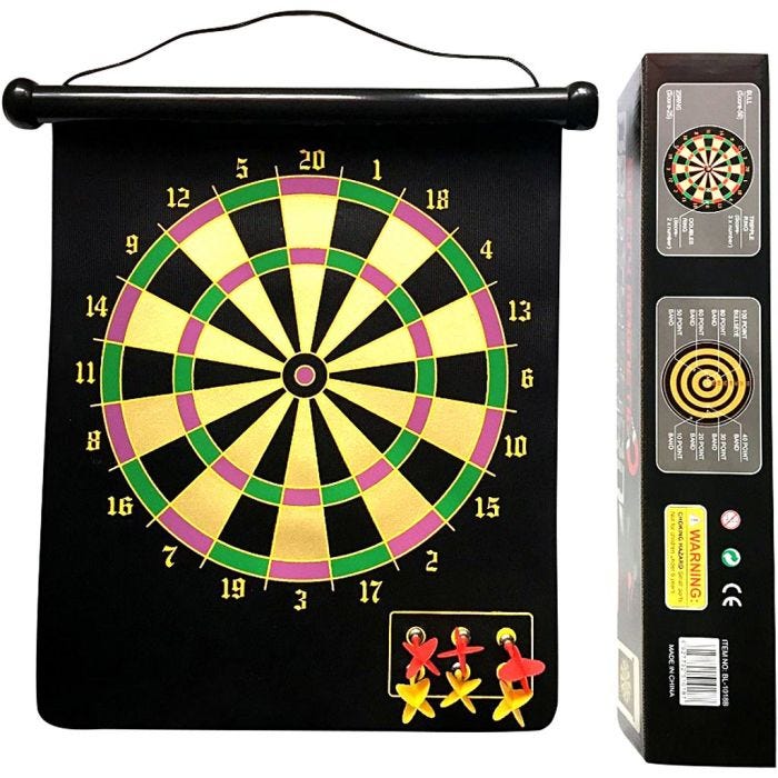 Magneettitaulu, sis. 6 tikkaa, 42 cm, 37 cm, 1 kpl