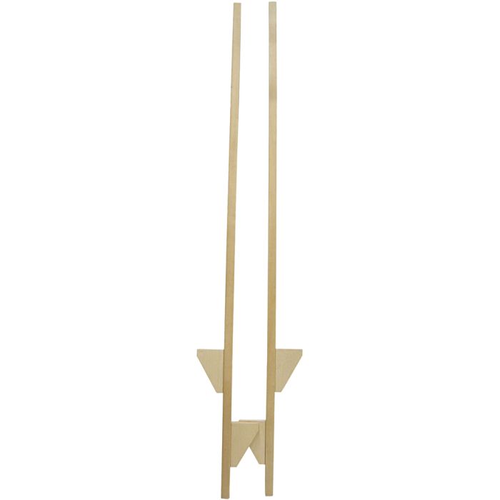 Puujalat, Kork. 180 cm, 3 pari/ 1 pkt
