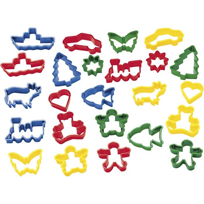dantoy Hiekkamuotit, 24 kpl/ 1 set