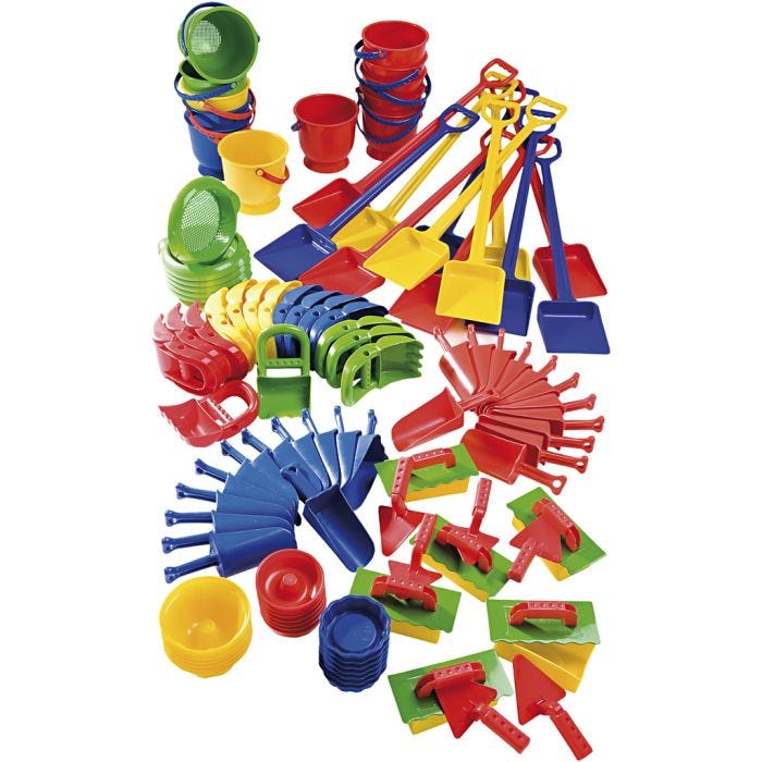 Hiekkalelusetti, 112 kpl/ 1 set