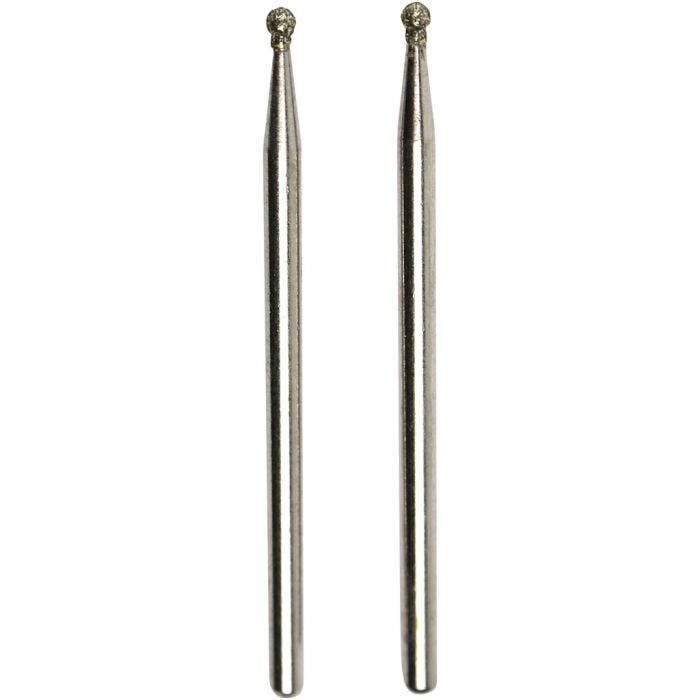 Timanttiterä lasinkaivertimeen, koko 1,8 mm, 2 kpl/ 1 pkt