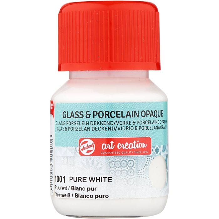 Keramiikka- ja posliinimaali, vaalea natural, 30 ml/ 1 pll