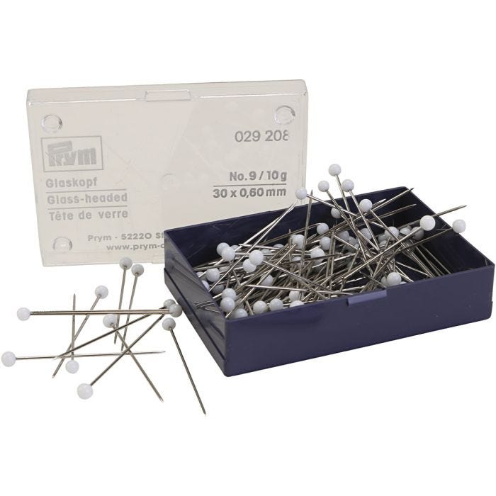 Nuppineula, valkoinen, 10 g, 100 kpl/ 1 pkt