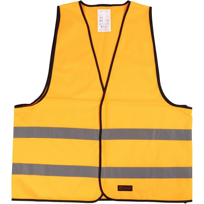 Heijastinliivi, Pit. 73 cm, Lev: 65 cm, koko XL, oranssi, 1 kpl