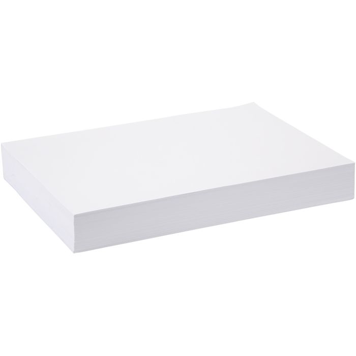 Piirustuspaperi, A3, arkki 297x420 mm, 80 g, valkoinen, 500 ark/ 1 pkt