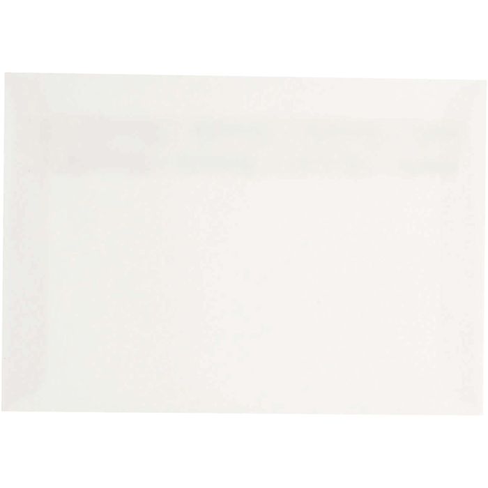 Kirjekuoret, kirjekuoren koko 11,4x16,2 cm, 120 g, luonnonvalkonen, 50 kpl/ 1 pkt