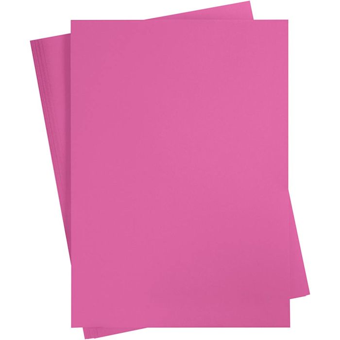 Kartonki, A2, arkki 420x594 mm, 180 g, pinkki, 100 ark/ 1 pkt