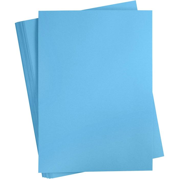 Kartonki, A2, arkki 420x594 mm, 180 g, turkoosi, 100 ark/ 1 pkt