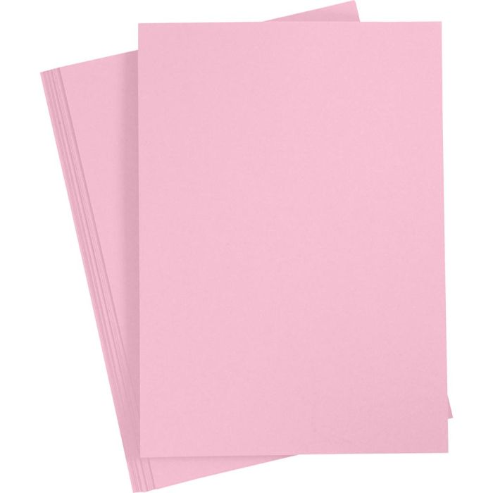 Kartonkipaperi, A3, 180 g, vaaleanpinkki, 25 ark/ 1 pkt