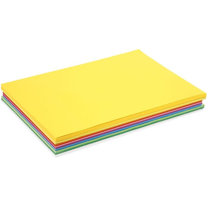 Kevätmalliston Kartonki, A3, arkki 297x420 mm, 180 g, värilajitelma, 300 laj/ 1 pkt