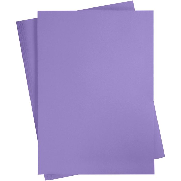Kartonki, A2, arkki 420x594 mm, 180 g, violetti, 10 ark/ 1 pkt