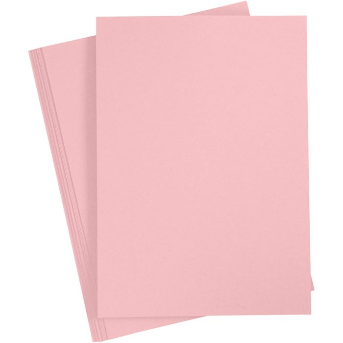 Paperi, A4, arkki 210x297 mm, 80 g, vaaleanpunainen, 20 kpl/ 1 pkt
