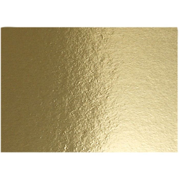 Metallikartonki, A4, arkki 210x297 mm, 280 g, kulta, 10ark/ 1 pkt