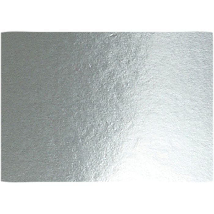 Metallikartonki, A4, arkki 210x297 mm, 280 g, hopea, 10ark/ 1 pkt