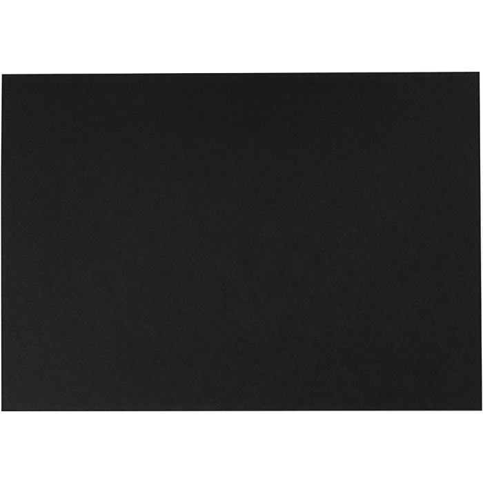 Vesiväripaperi, A4, arkki 210x297 mm, 230 g, musta, 10 ark/ 1 pkt