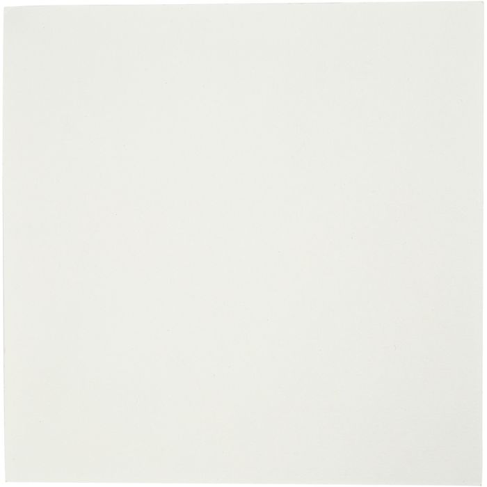 Vesiväripaperi, arkki 120x120 mm, 200 g, valkoinen, 100 ark/ 1 pkt
