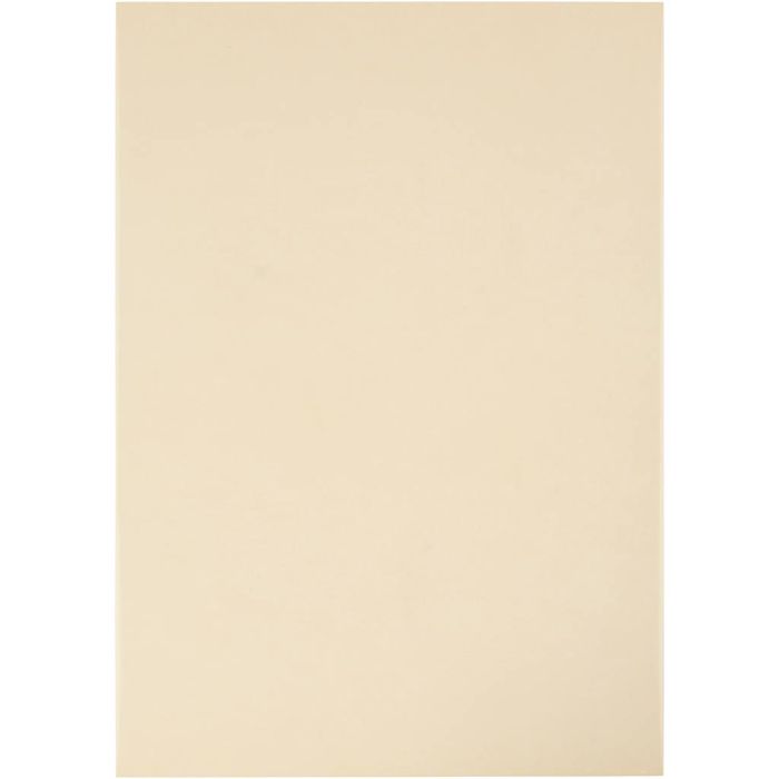 Vellum-paperi, A4, arkki 210x297 mm, 100 g, luonnonrusk., 10 ark/ 1 pkt
