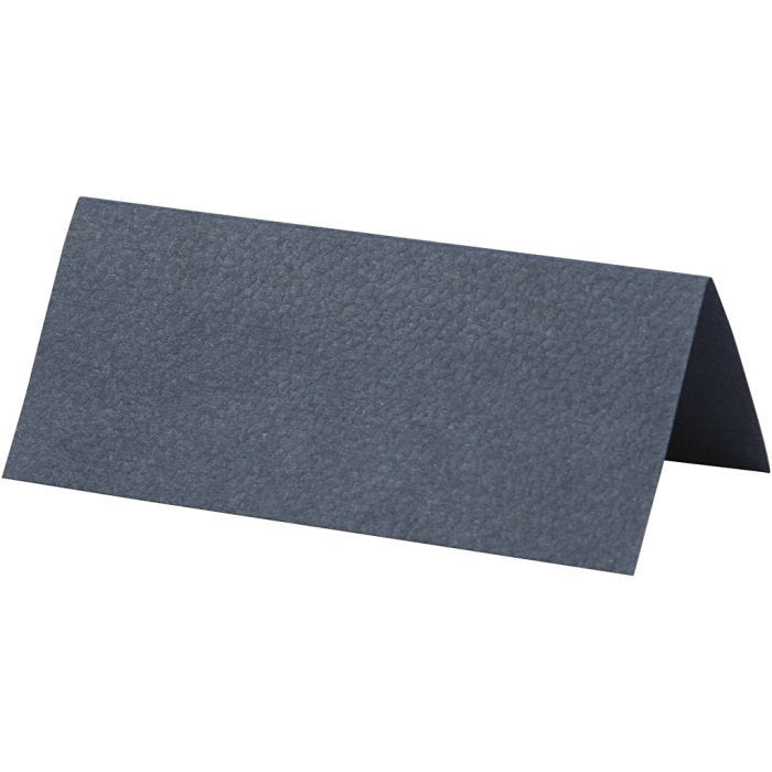 Istumapaikkakortit, koko 9x4 cm, 220 g, sininen, 20 kpl/ 1 pkt