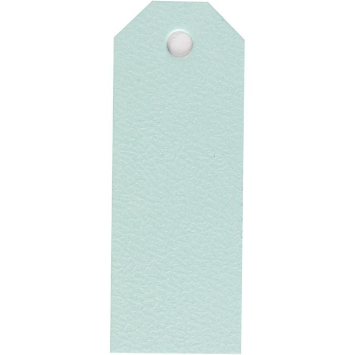 Manillaetiketit, koko 3x8 cm, 220 g, vaaleansininen, 20 kpl/ 1 pkt