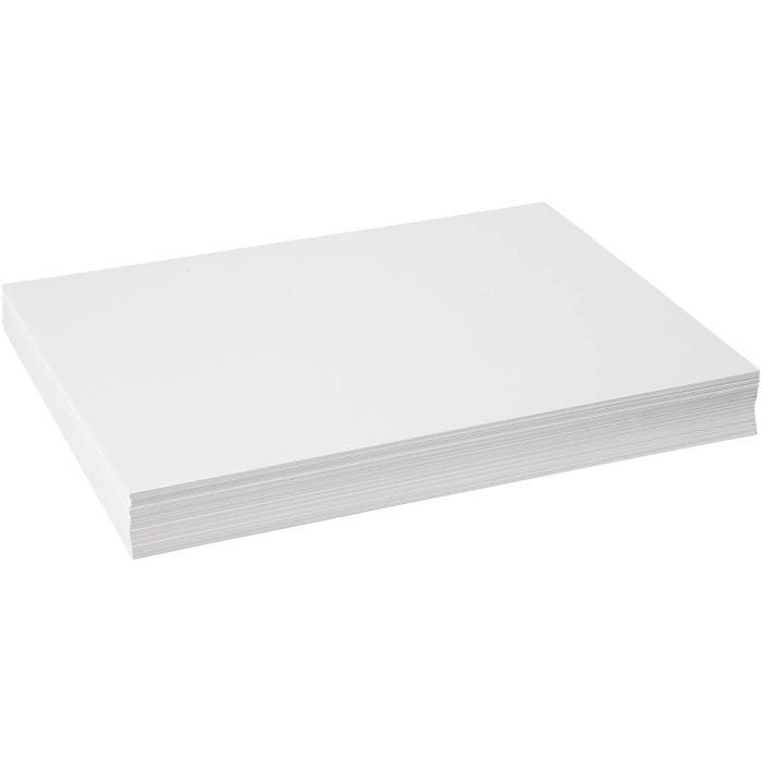 Piirustuspaperi, arkki 60x84 cm, 120 g, valkoinen, 250 ark/ 1 pkt