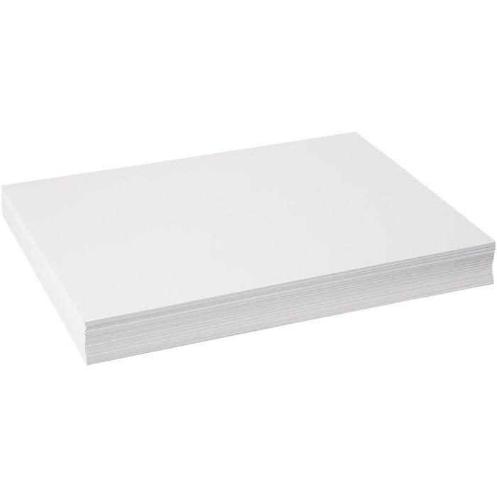 Piirustuspaperi, A3, arkki 297x420 mm, 190 g, valkoinen, 250 ark/ 1 pkt
