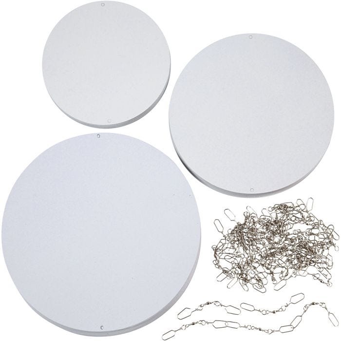 Mobilerenkaat, halk. 12+15+18 cm, 300 g, 20 set/ 1 pkt